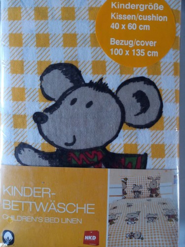 Kinderbettwäsche 40x60 - , +