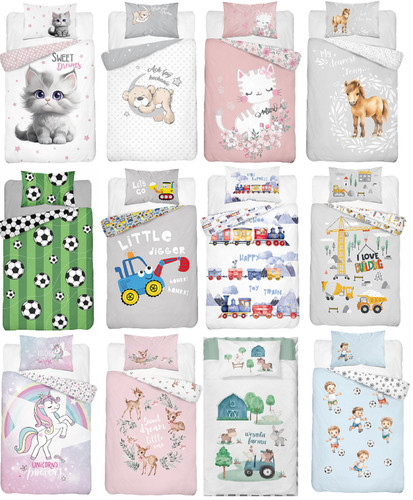 Set 100x135cm baumwolle kinder - 100x135cm,